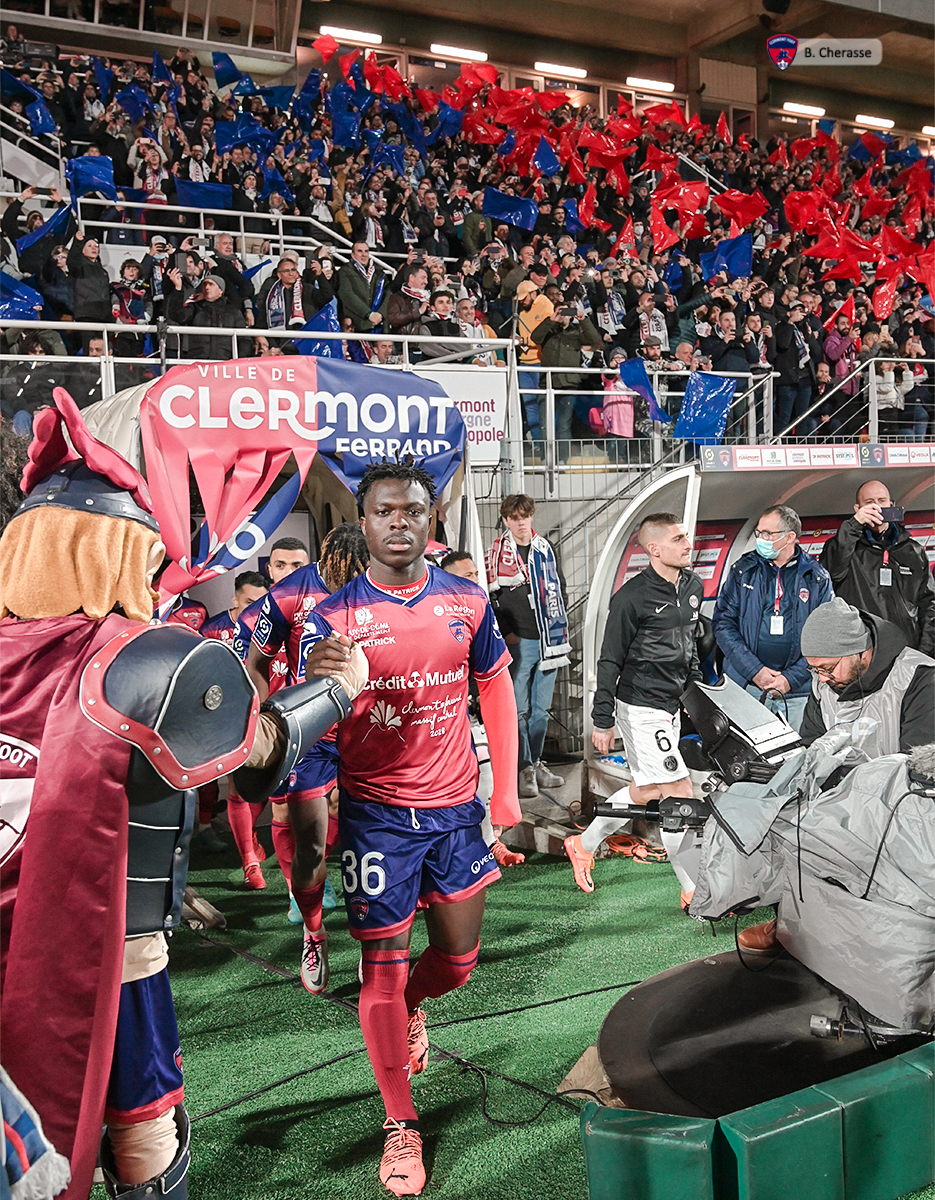Clermont – PSG : le Montpied en images
