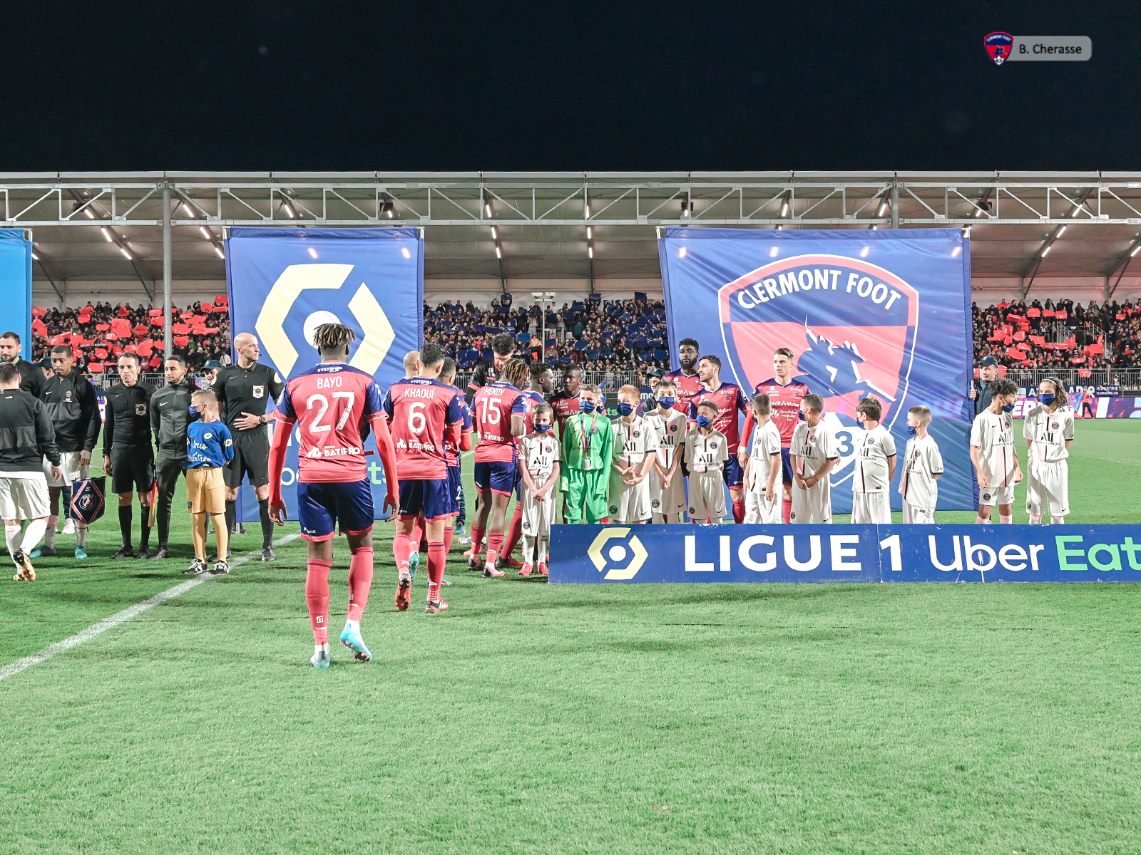 Clermont – PSG : le Montpied en images