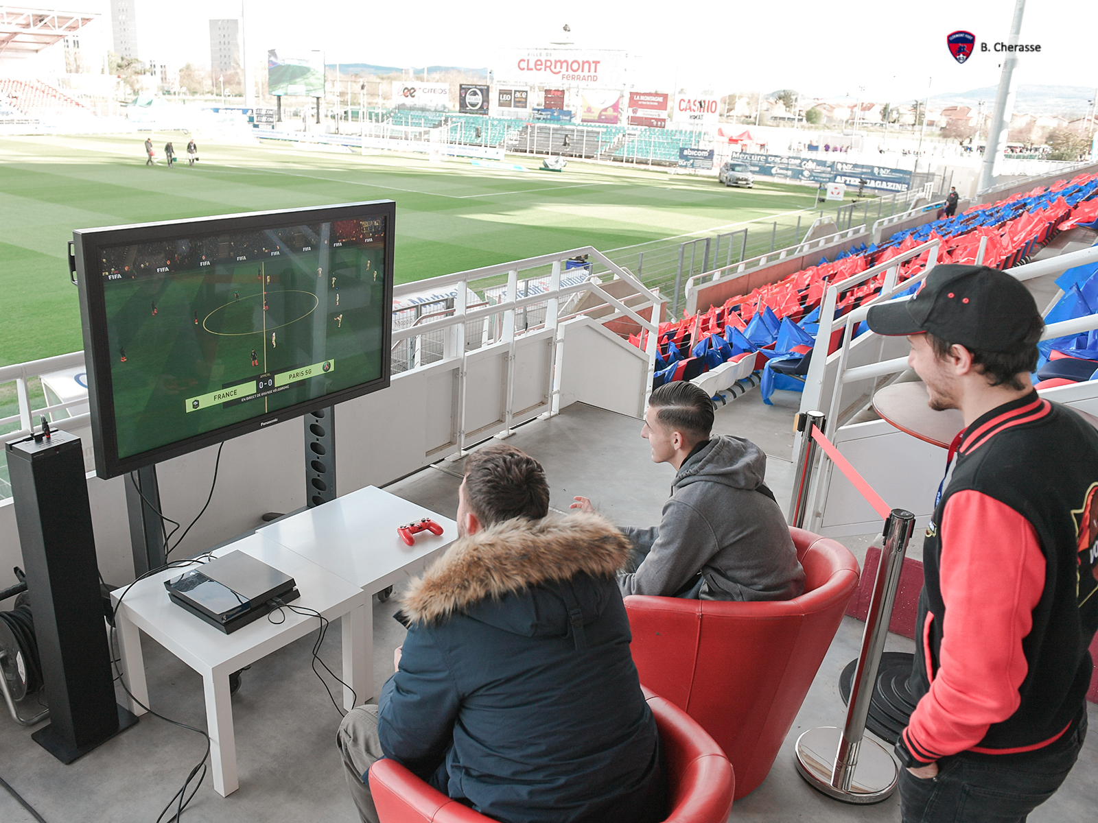 Clermont – PSG : le Montpied en images