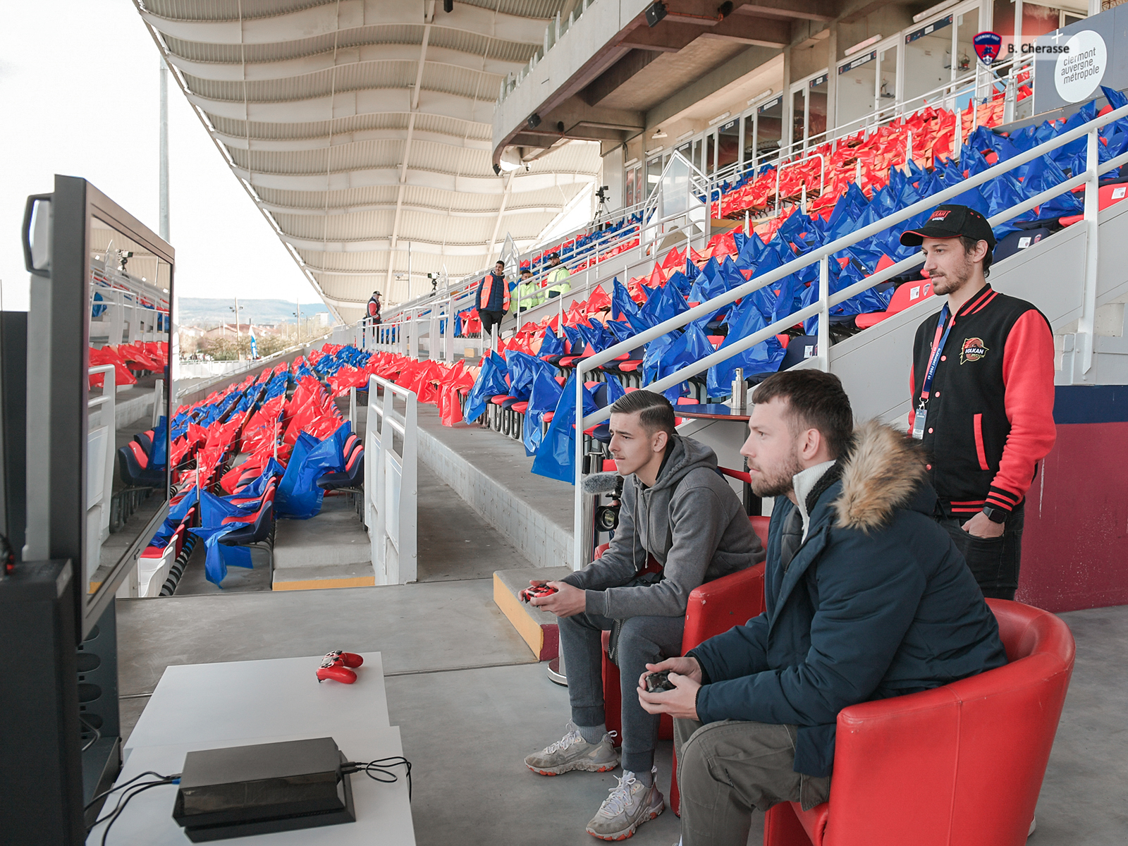 Clermont – PSG : le Montpied en images