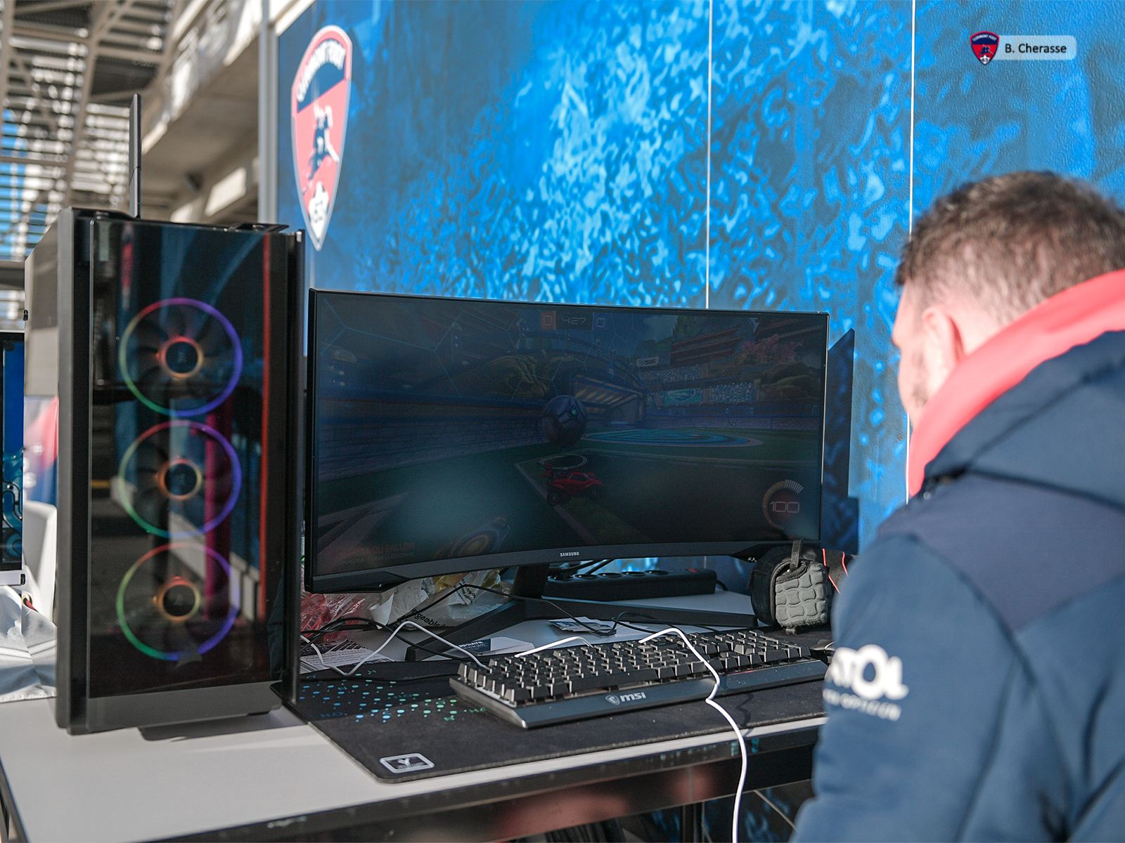 Clermont – PSG : le Montpied en images