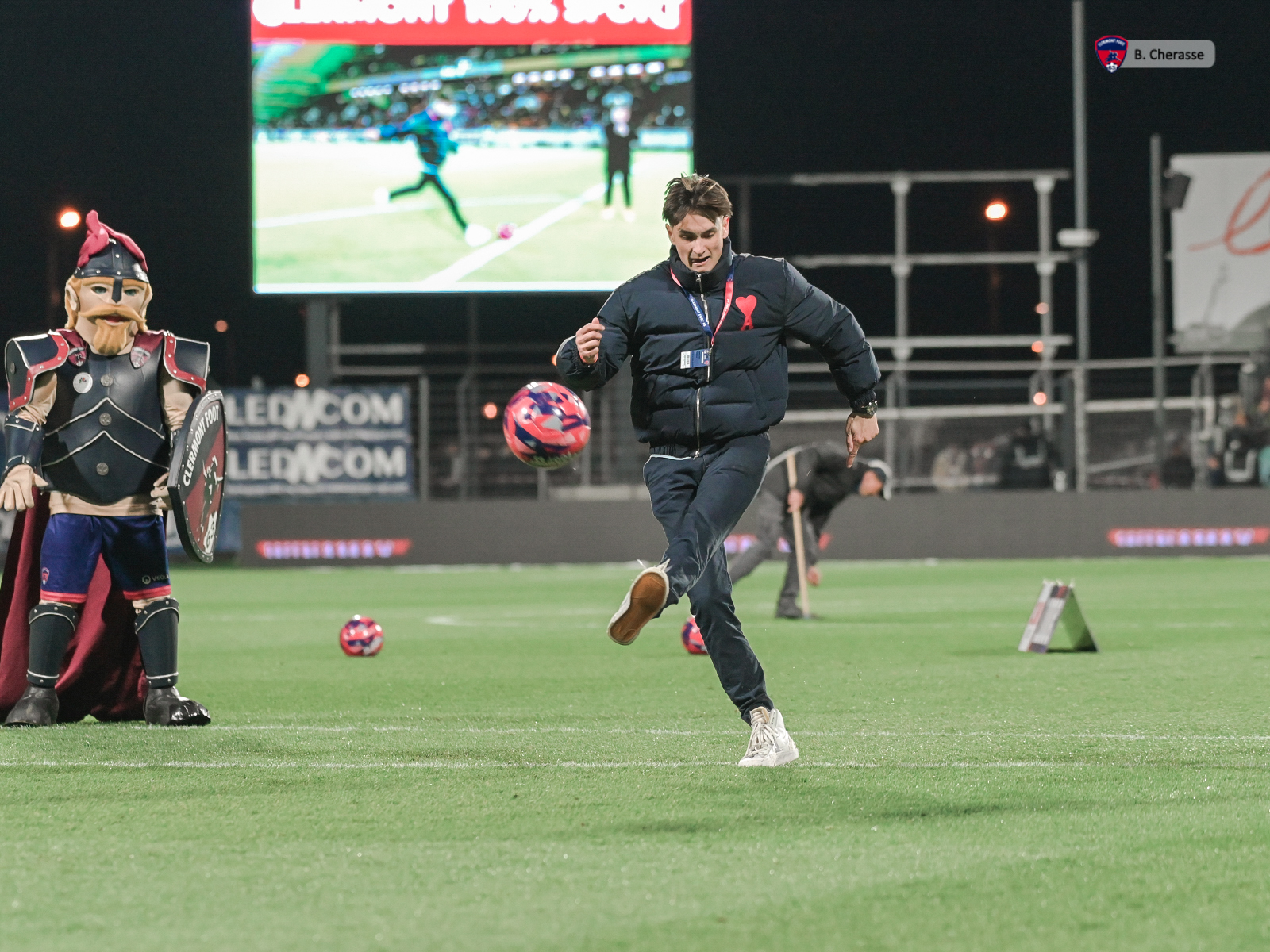 Clermont – PSG : le Montpied en images