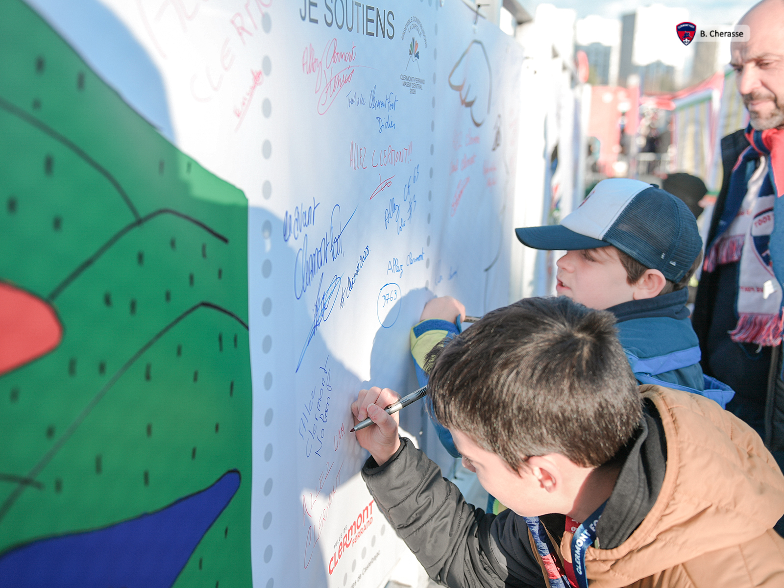 Clermont – PSG : le Montpied en images