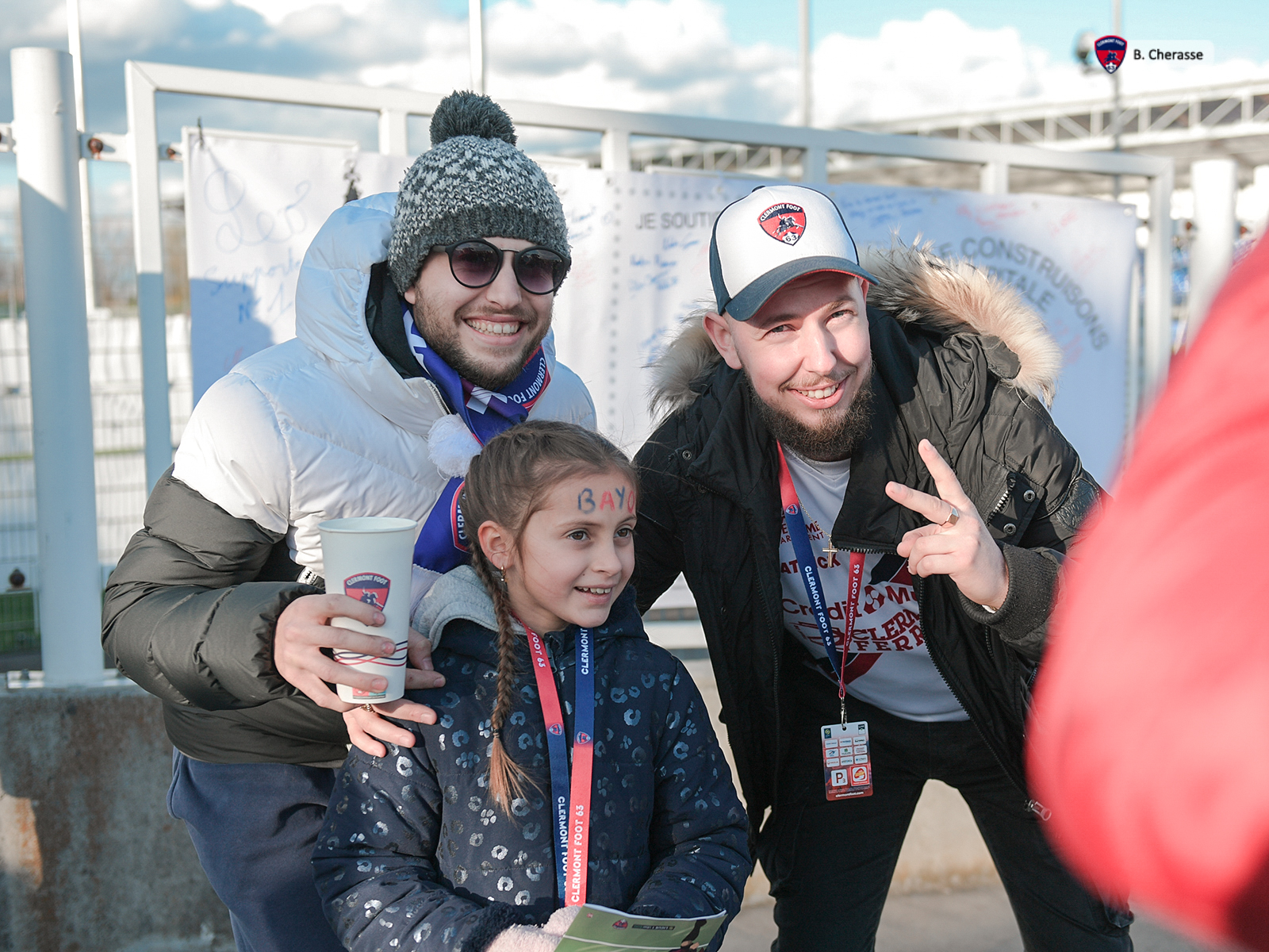 Clermont – PSG : le Montpied en images