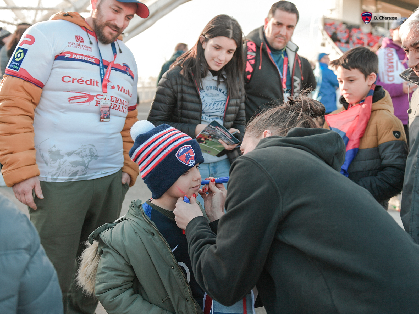 Clermont – PSG : le Montpied en images