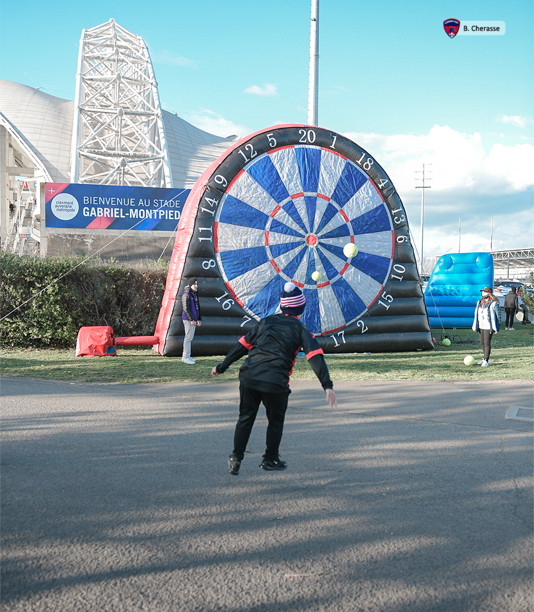 Clermont – PSG : le Montpied en images