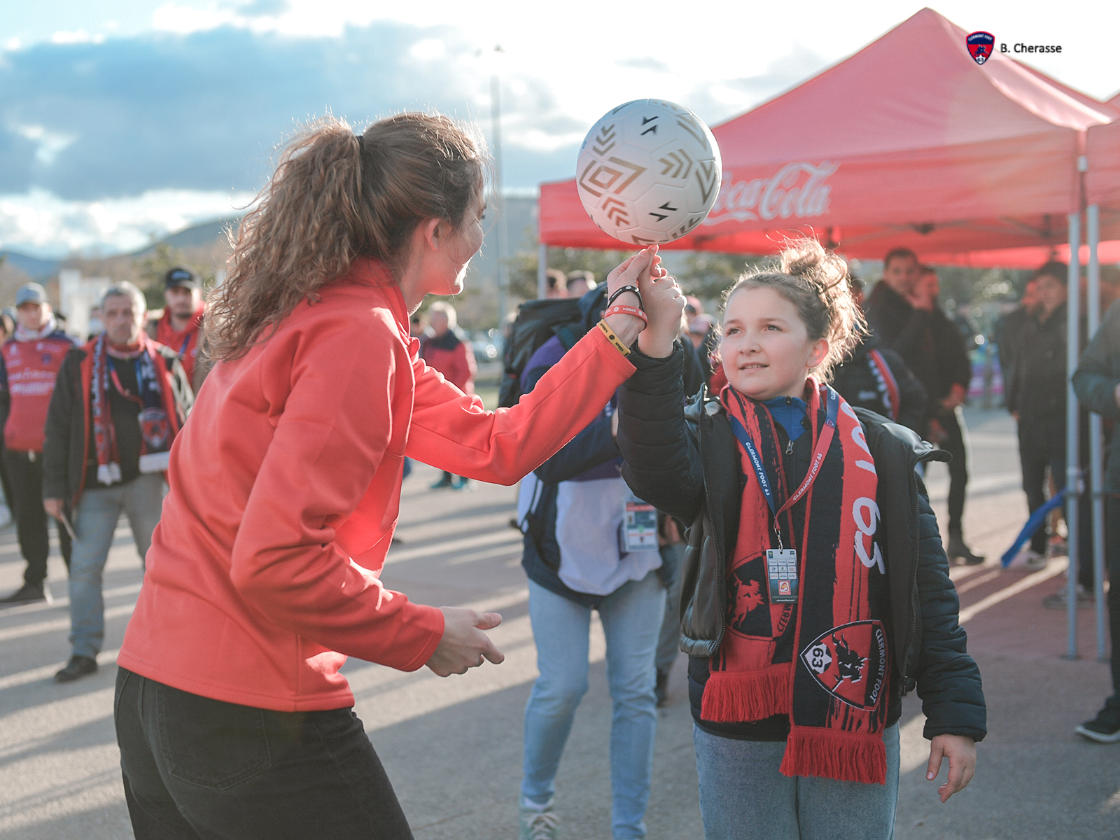 Clermont – PSG : le Montpied en images