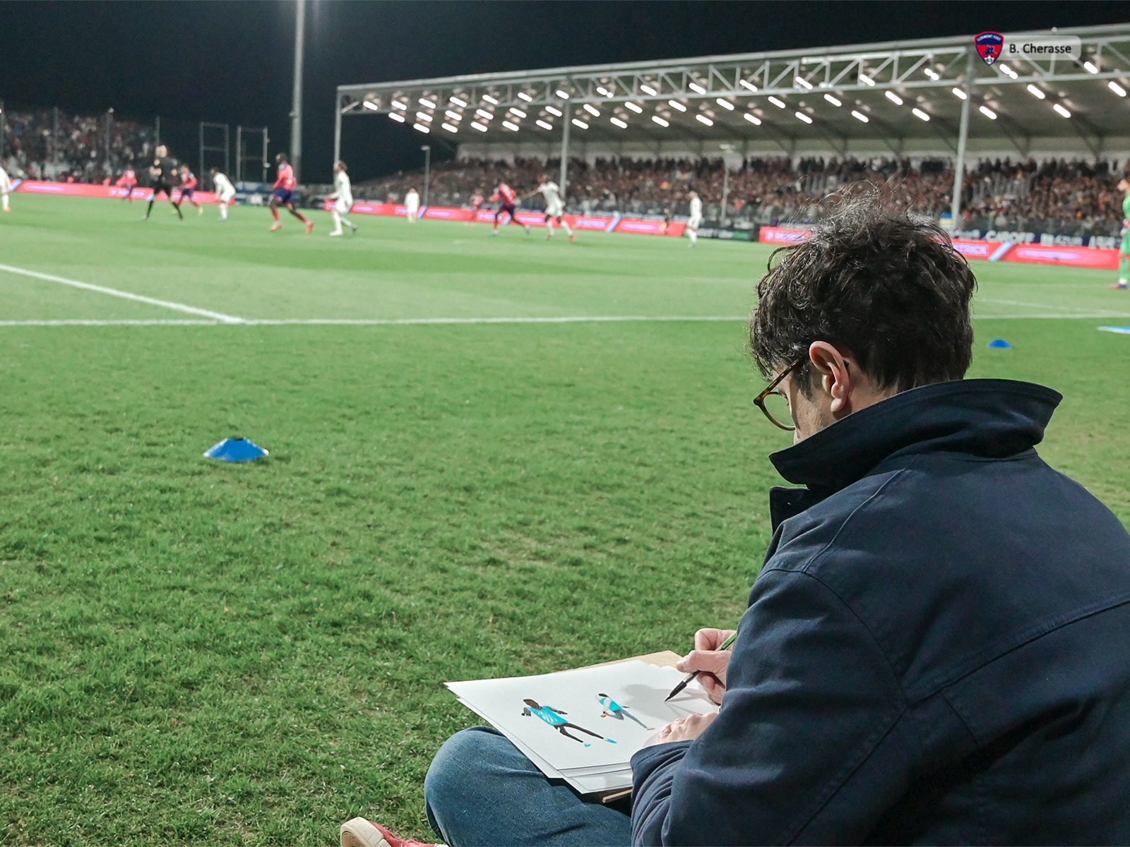 Clermont – PSG : le Montpied en images