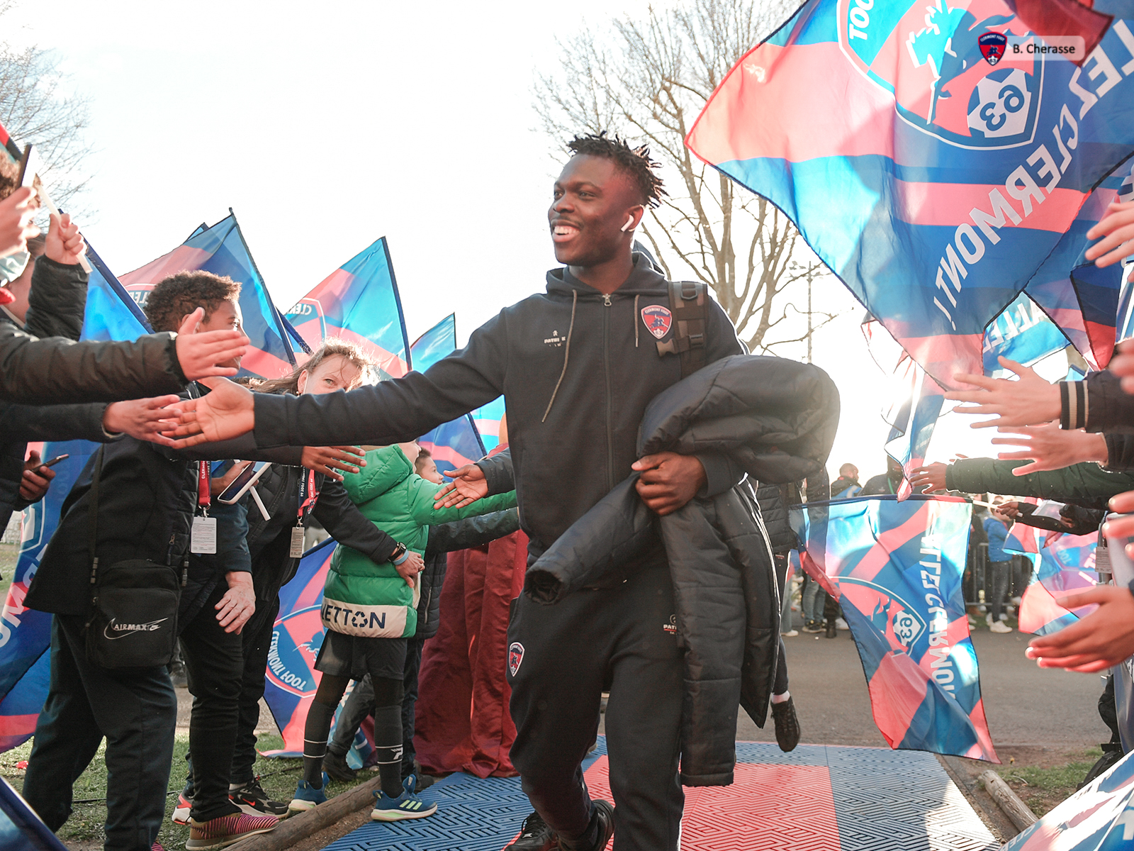 Clermont – PSG : le Montpied en images