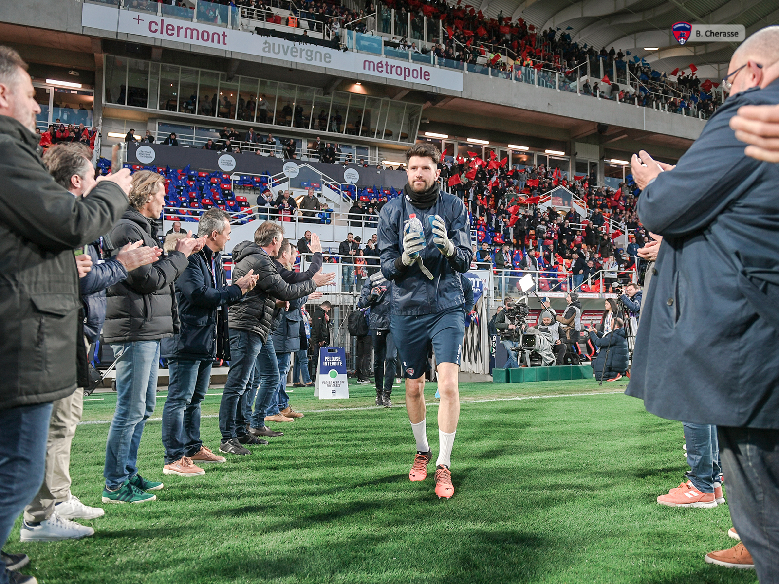 Clermont – PSG : le Montpied en images