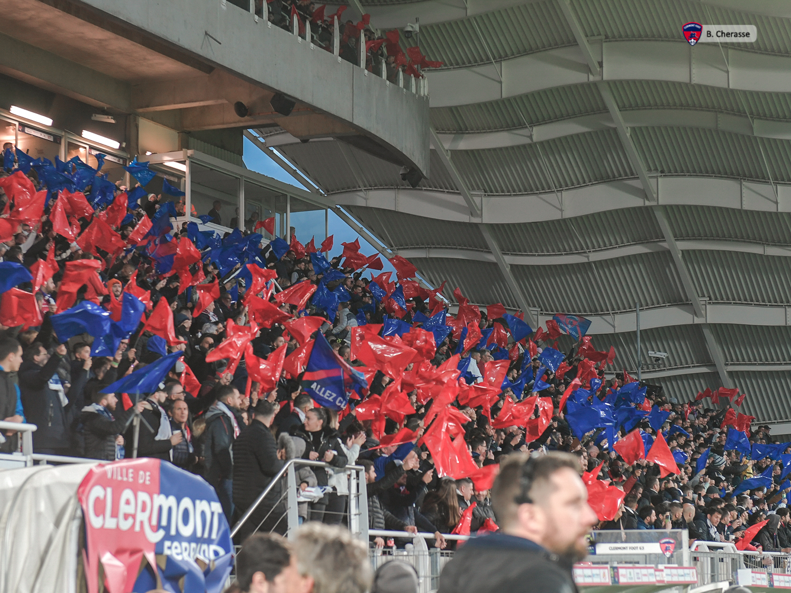 Clermont – PSG : le Montpied en images