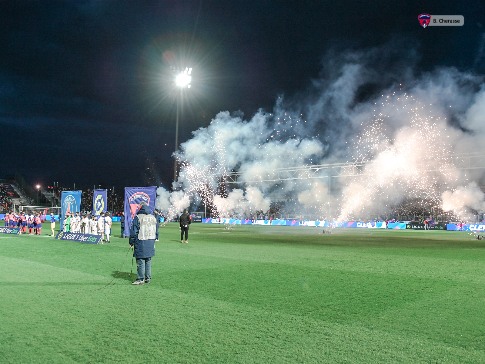 Clermont – PSG : le Montpied en images