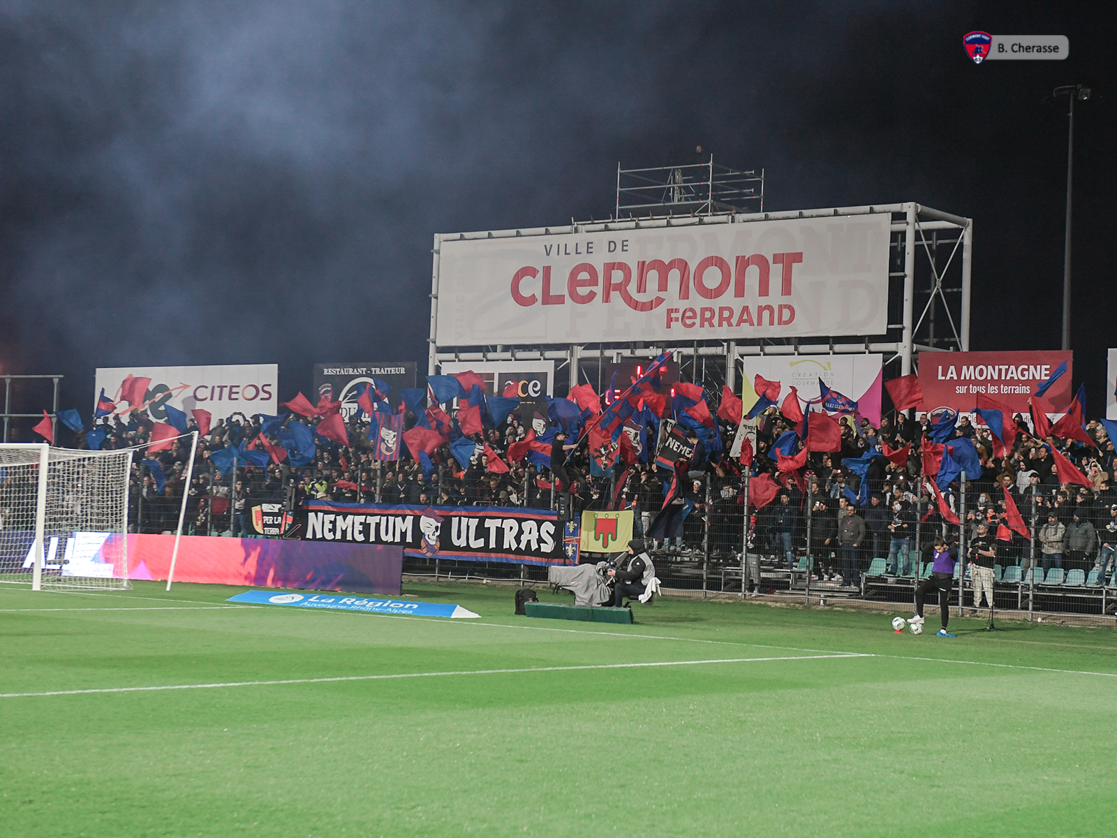 Clermont – PSG : le Montpied en images