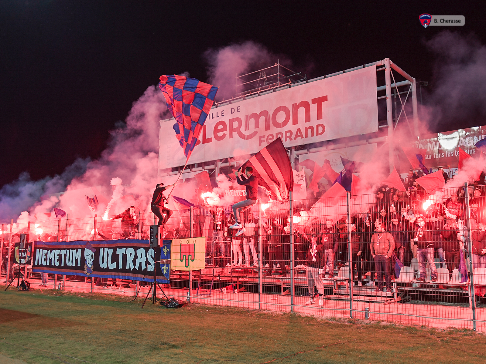 Clermont – PSG : le Montpied en images