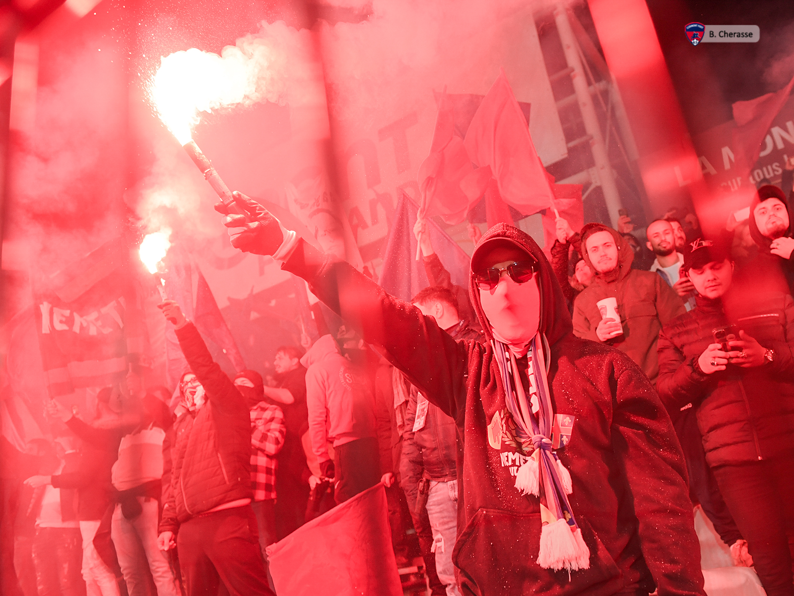 Clermont – PSG : le Montpied en images