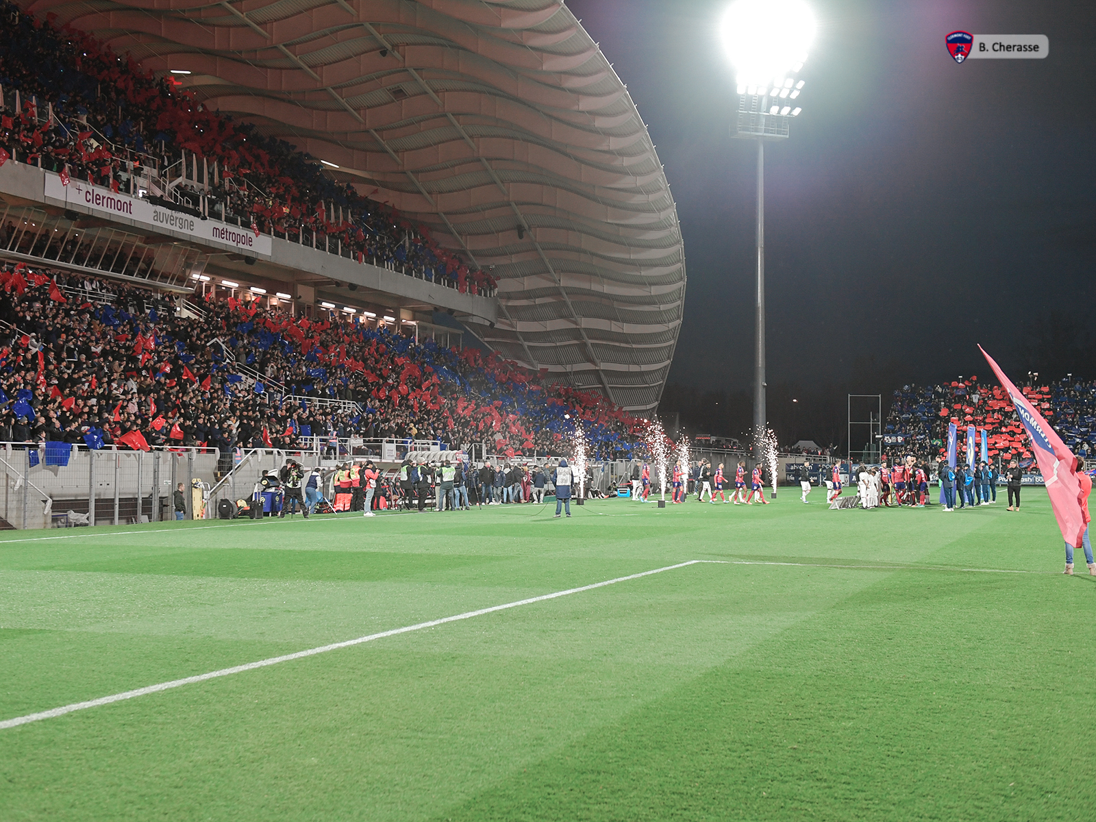 Clermont – PSG : le Montpied en images