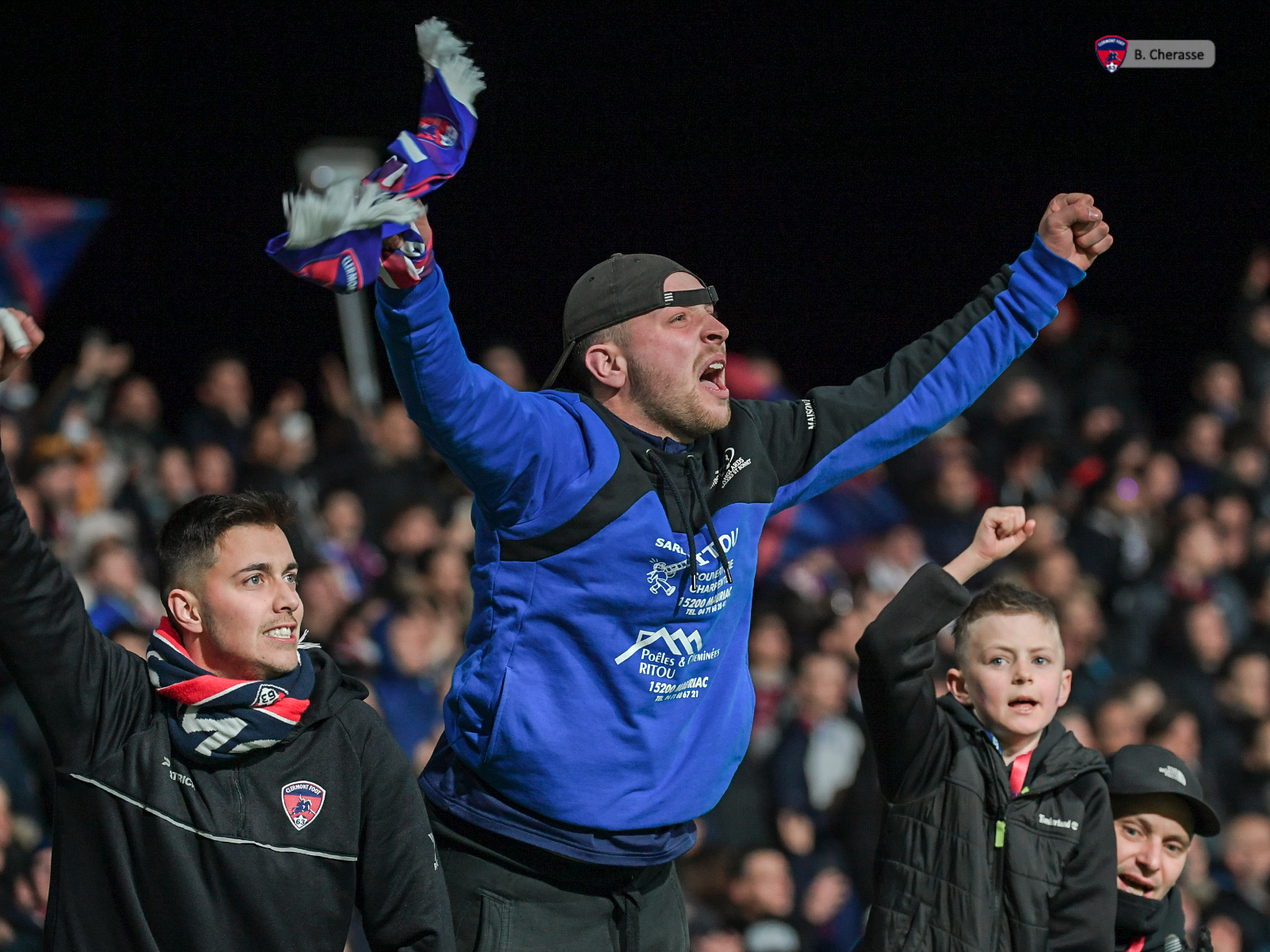 Clermont – PSG : le Montpied en images