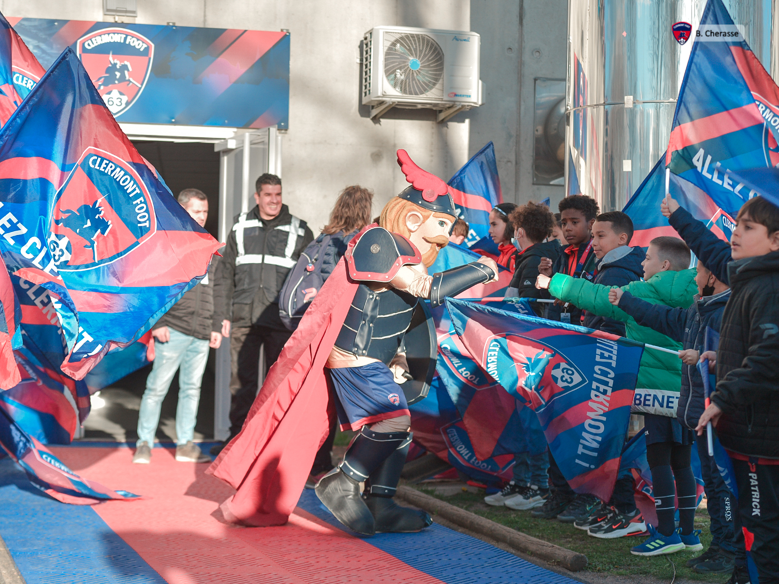 Clermont – PSG : le Montpied en images