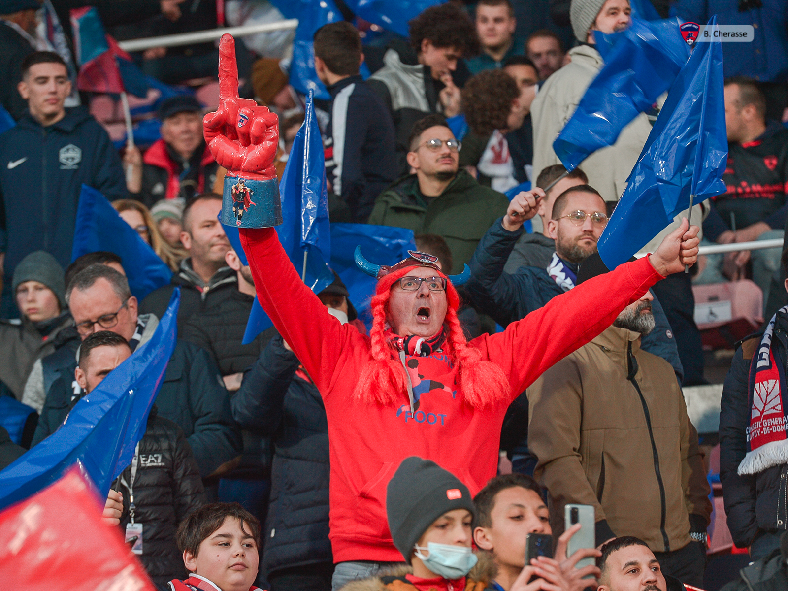 Clermont – PSG : le Montpied en images