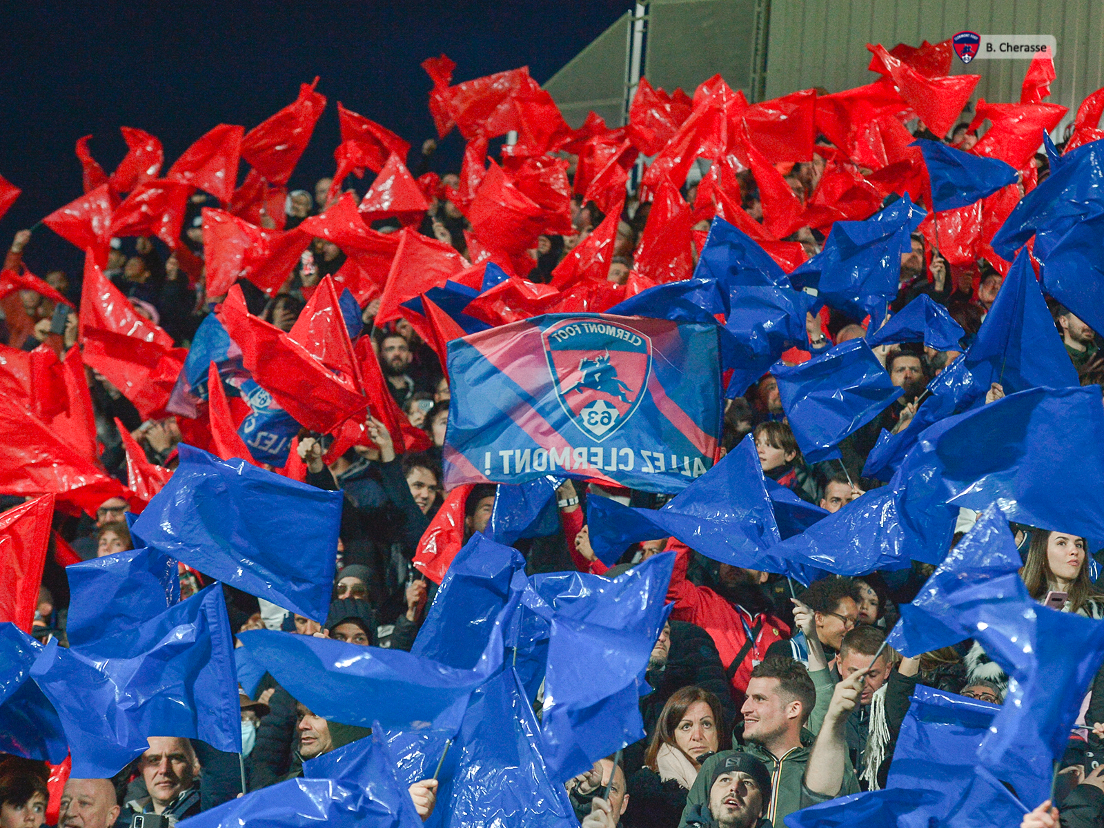 Clermont – PSG : le Montpied en images