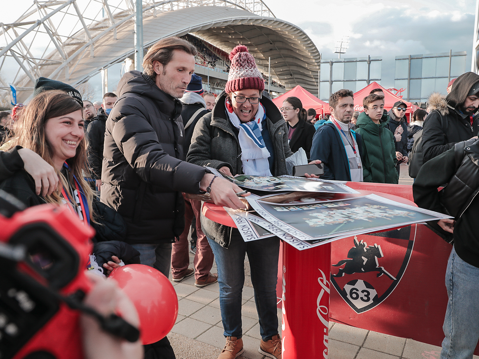 Clermont – PSG : le Montpied en images