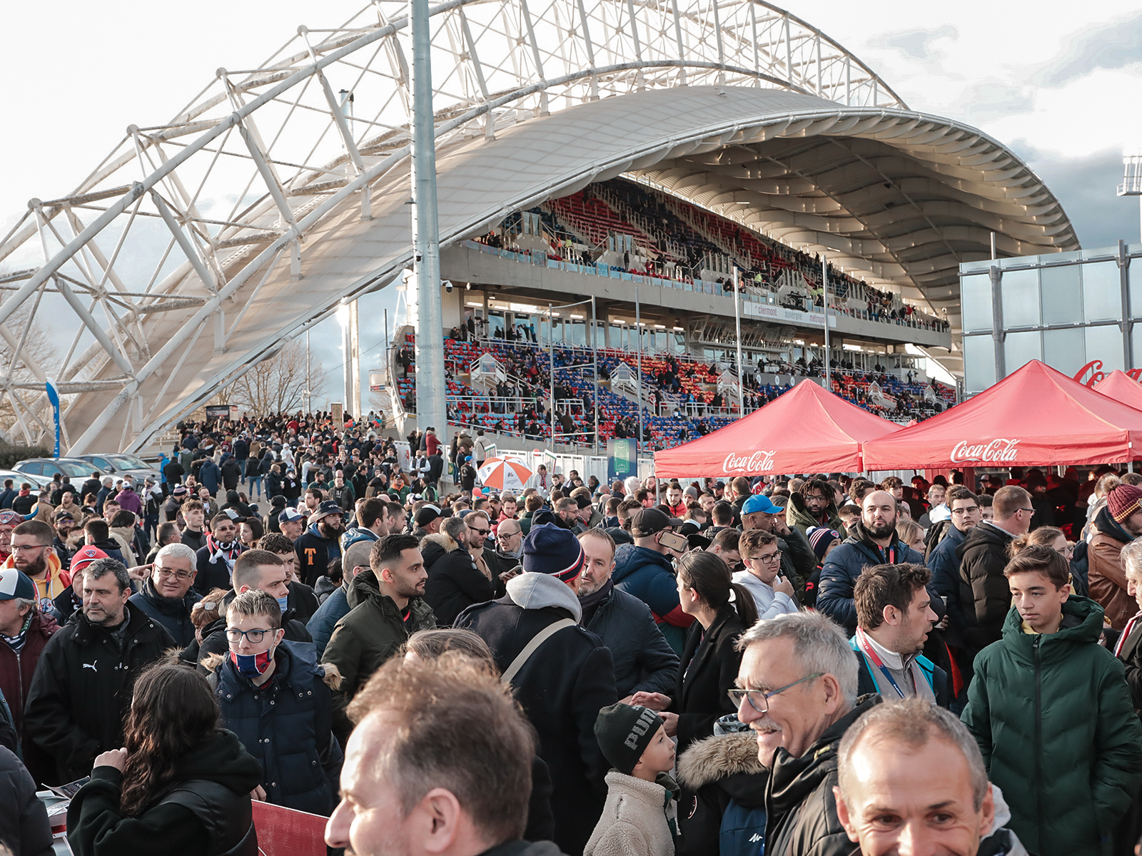 Clermont – PSG : le Montpied en images