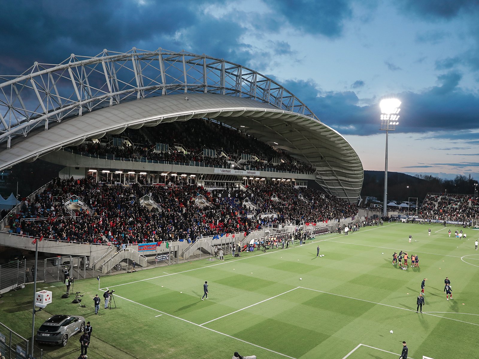 Clermont – PSG : le Montpied en images