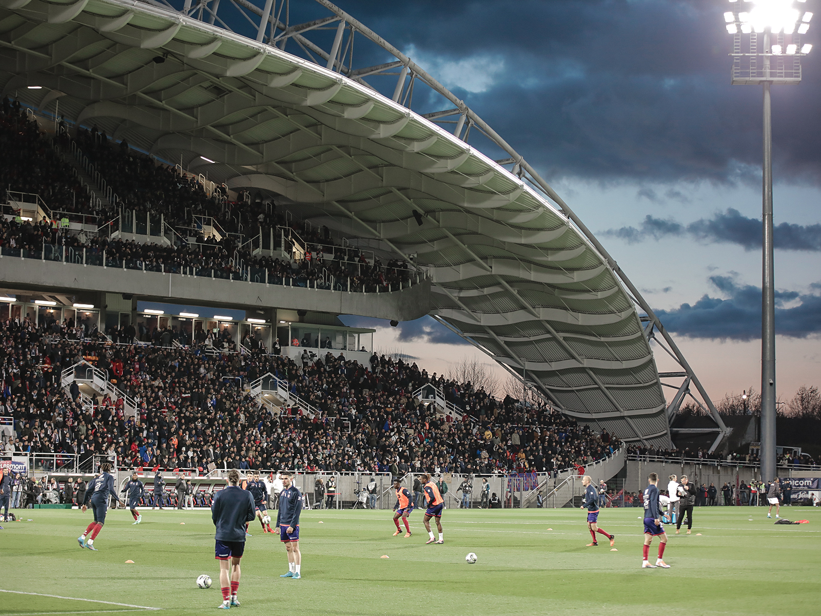 Clermont – PSG : le Montpied en images