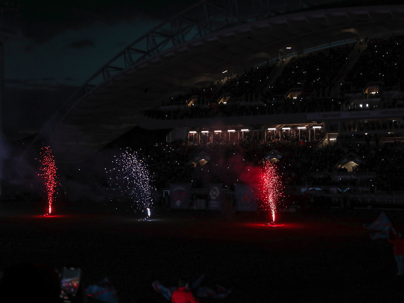 Clermont – PSG : le Montpied en images