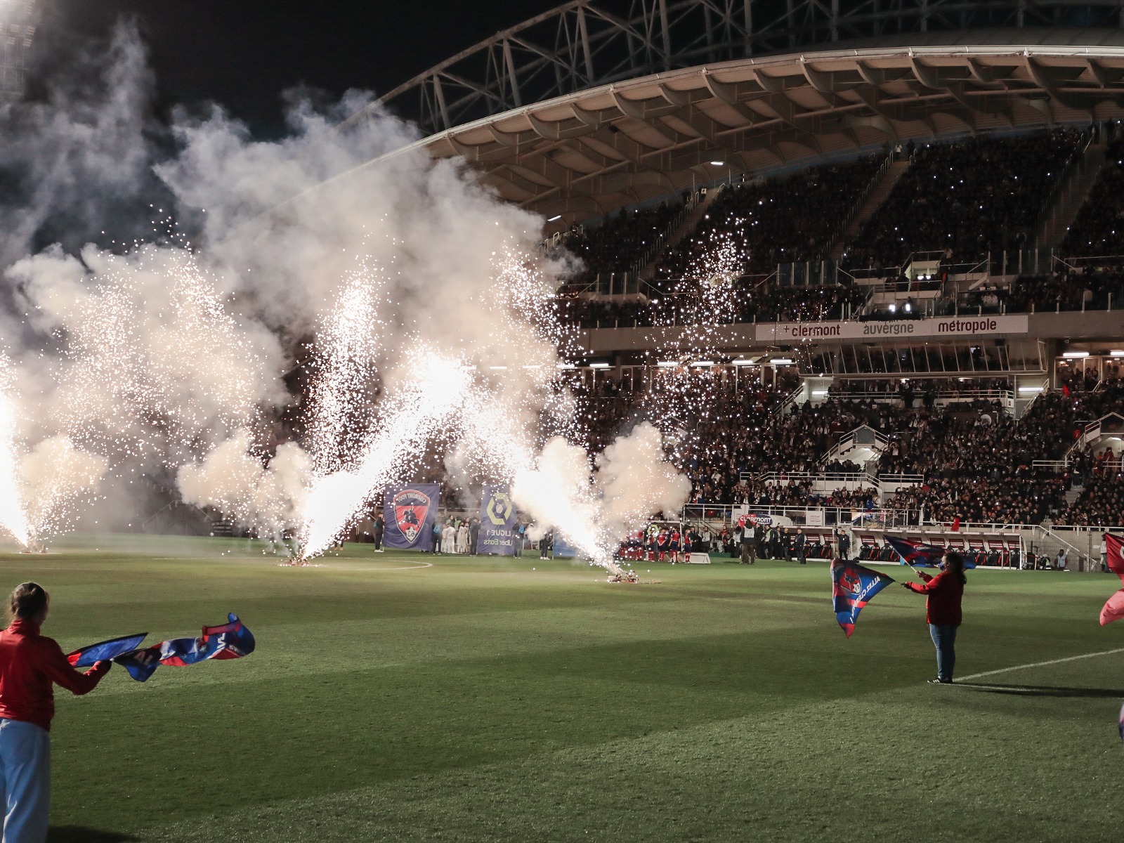 Clermont – PSG : le Montpied en images