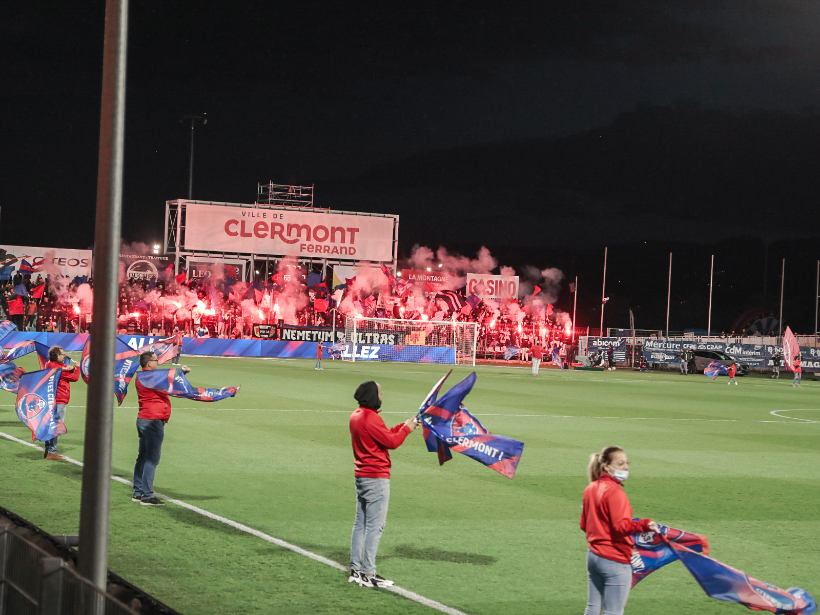 Clermont – PSG : le Montpied en images