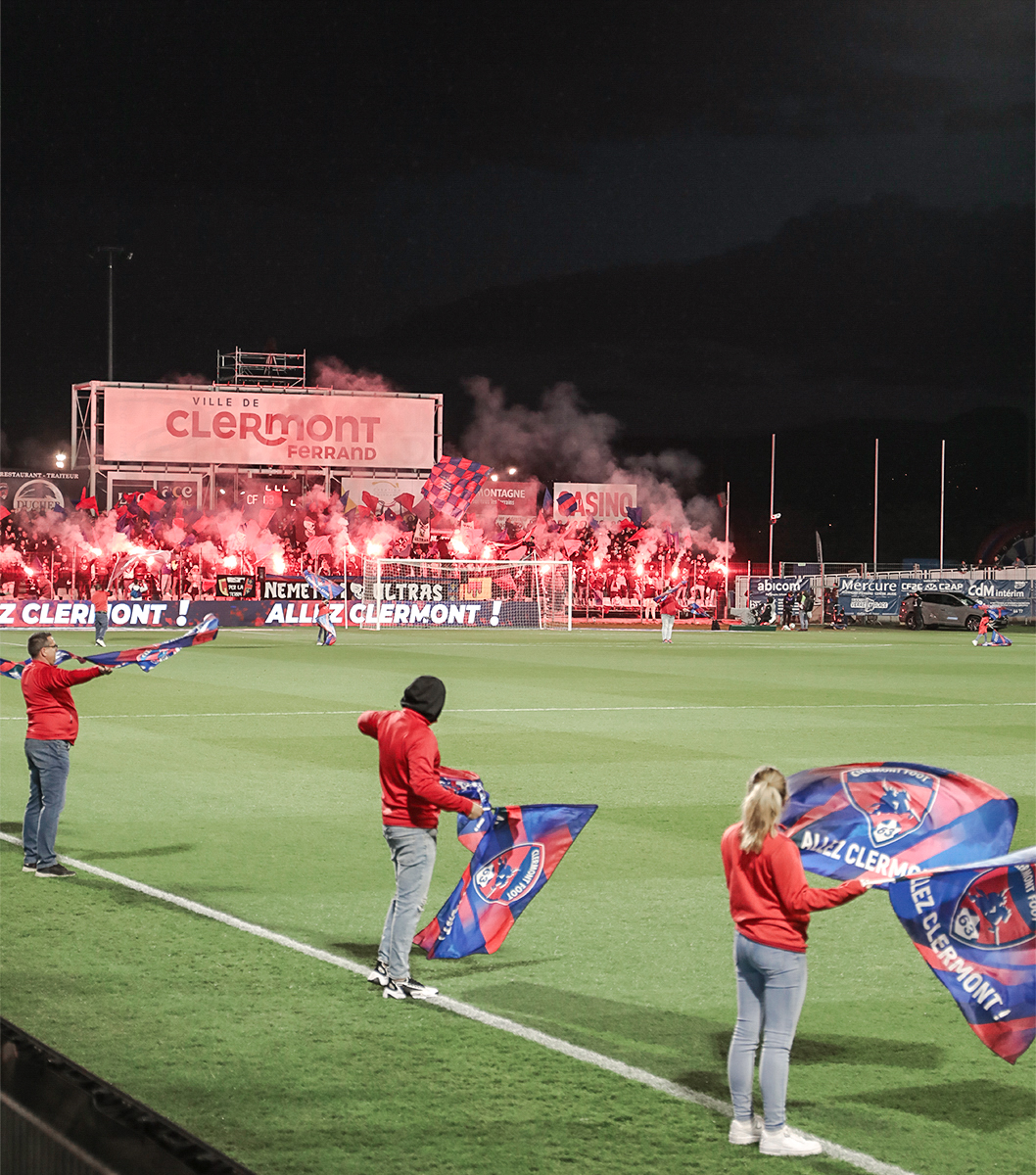 Clermont – PSG : le Montpied en images