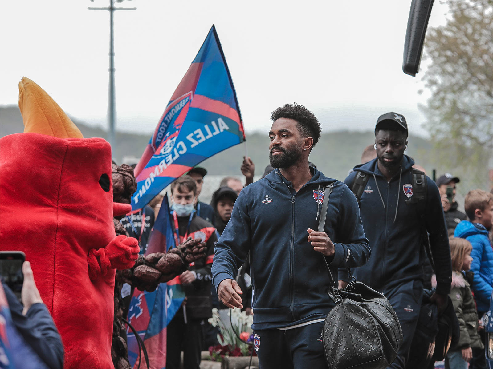 Clermont – Angers : Les animations en photos