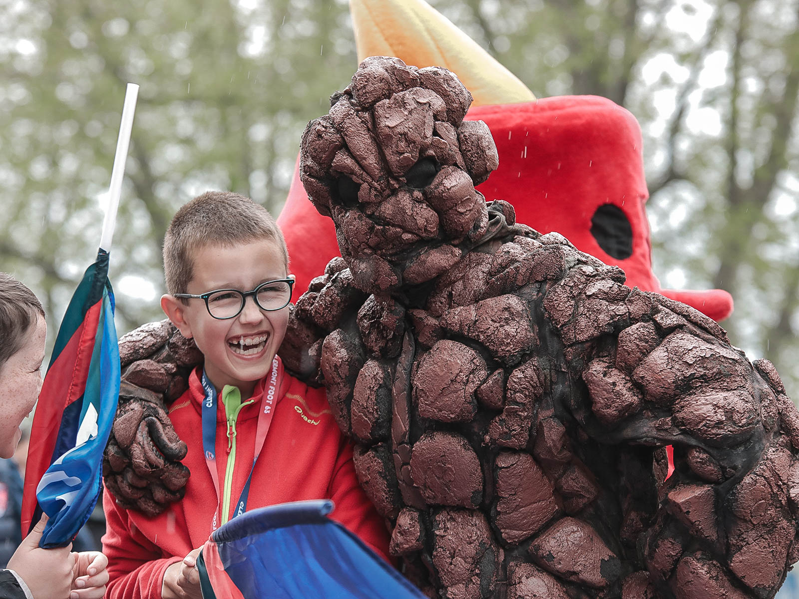 Clermont – Angers : Les animations en photos