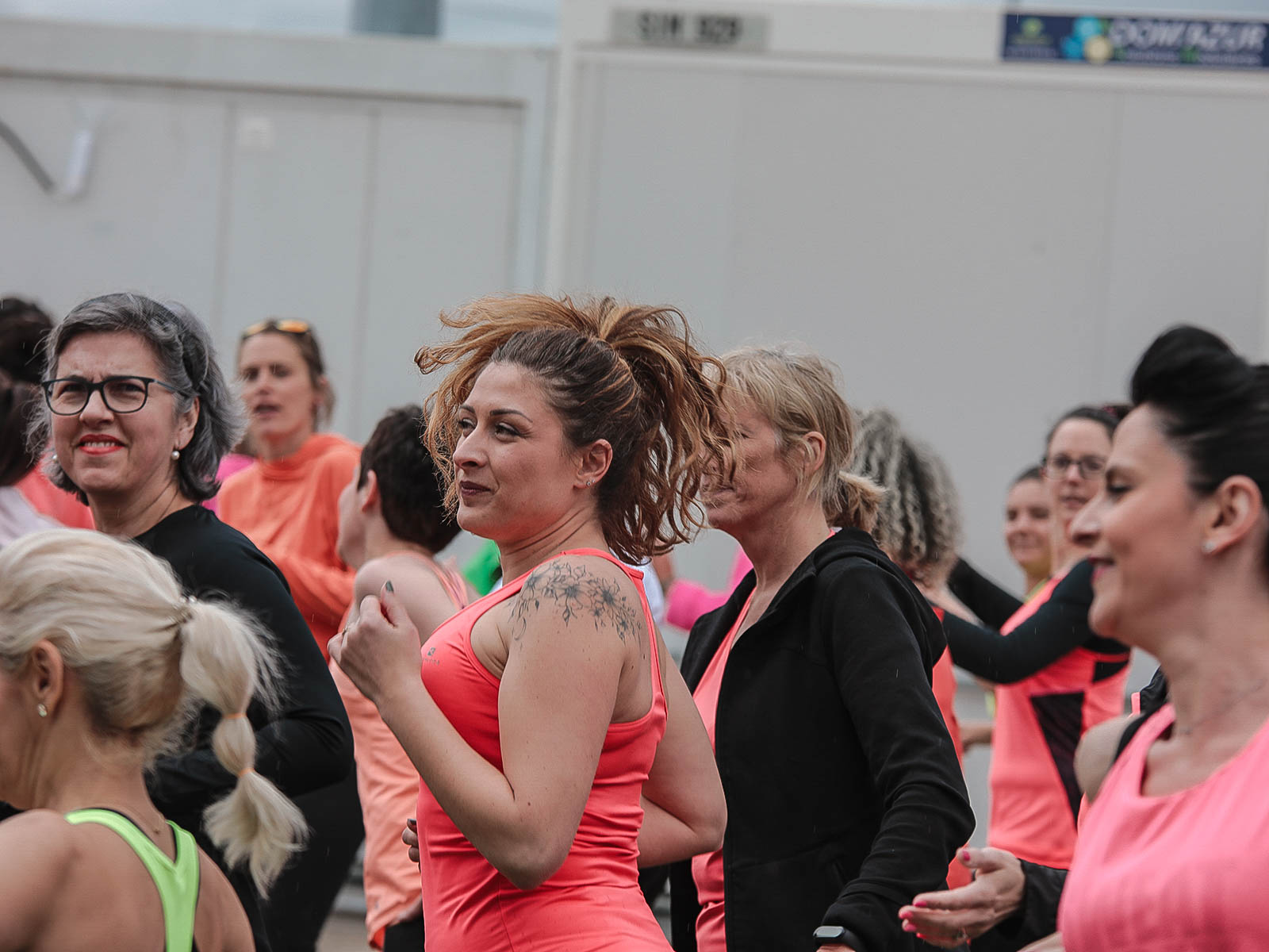 Clermont – Angers : Les animations en photos