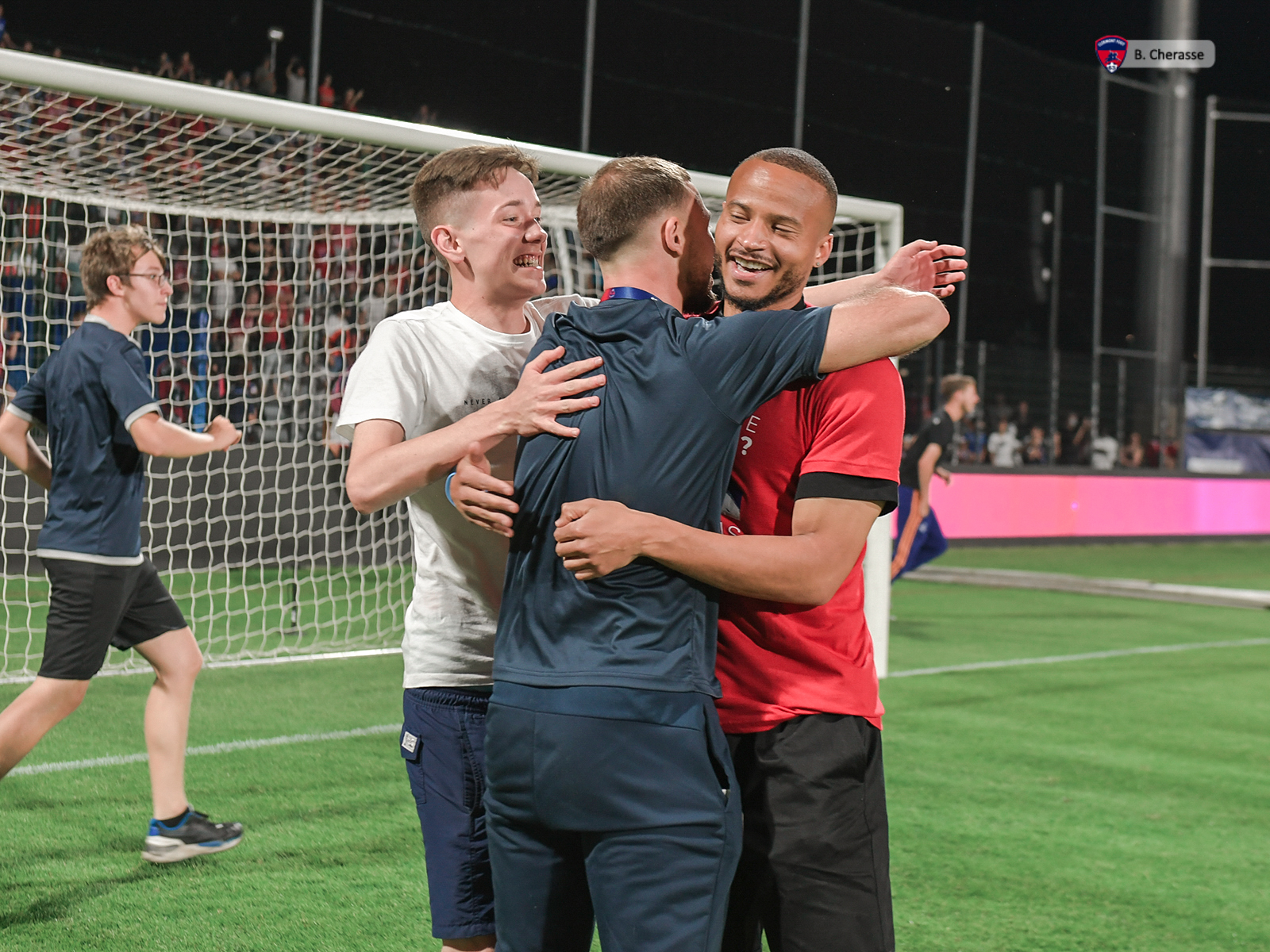 Clermont – Lyon : la célébration du maintien en images