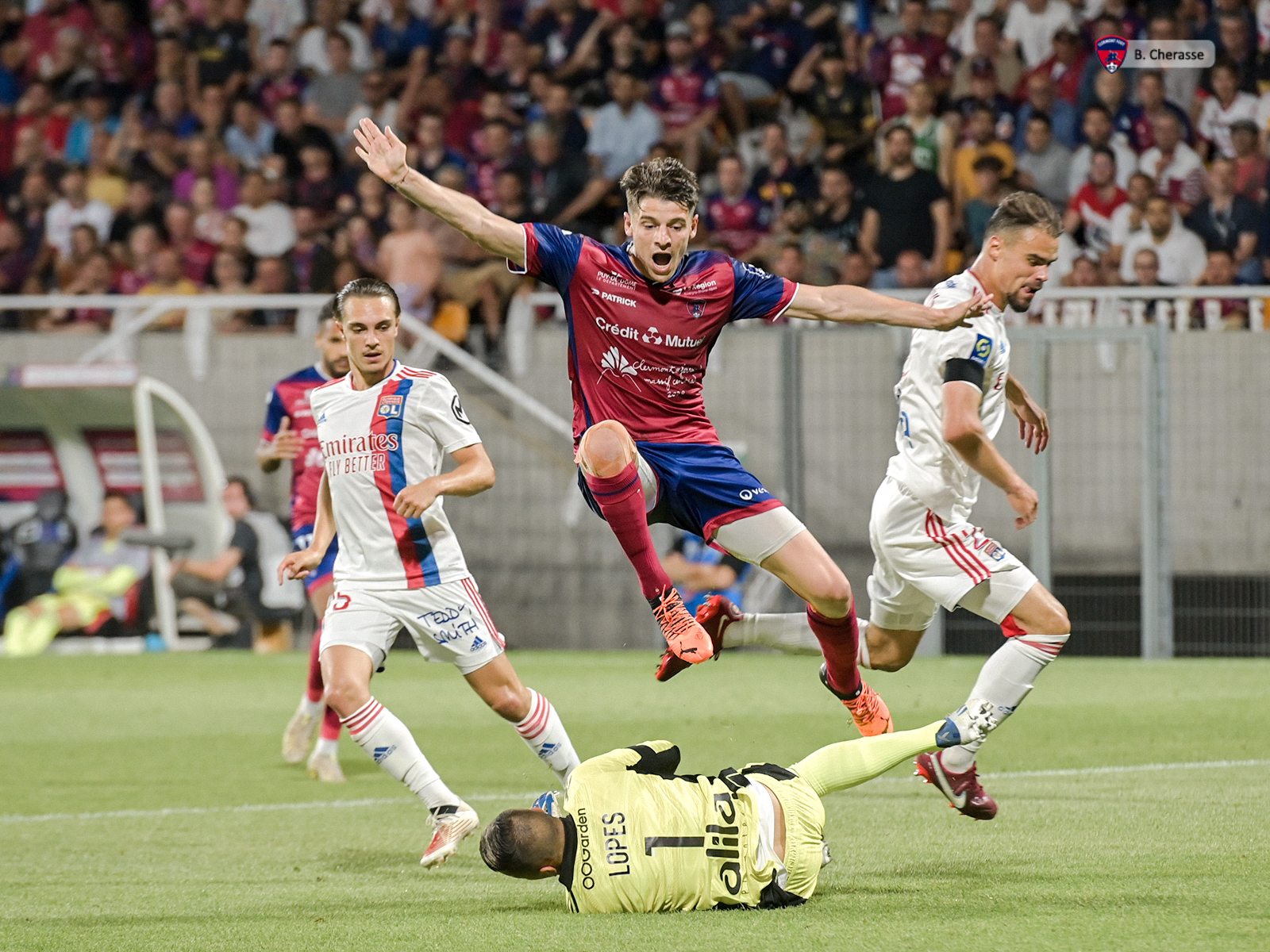 Clermont – Lyon : l’album photos