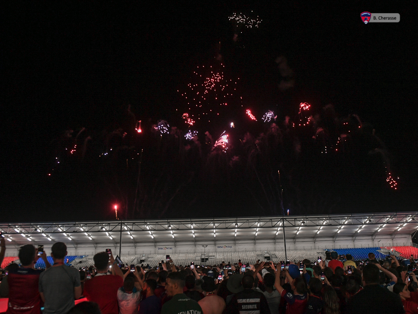 Clermont – Lyon : la célébration du maintien en images