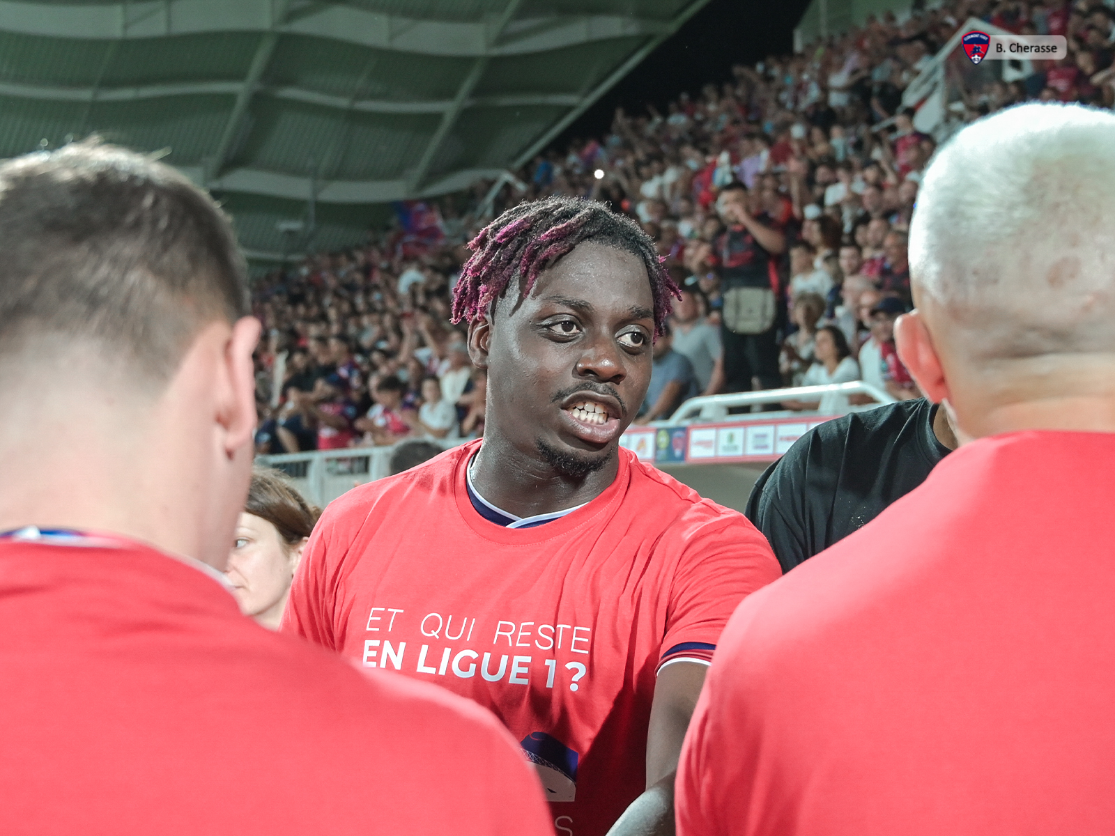 Clermont – Lyon : la célébration du maintien en images