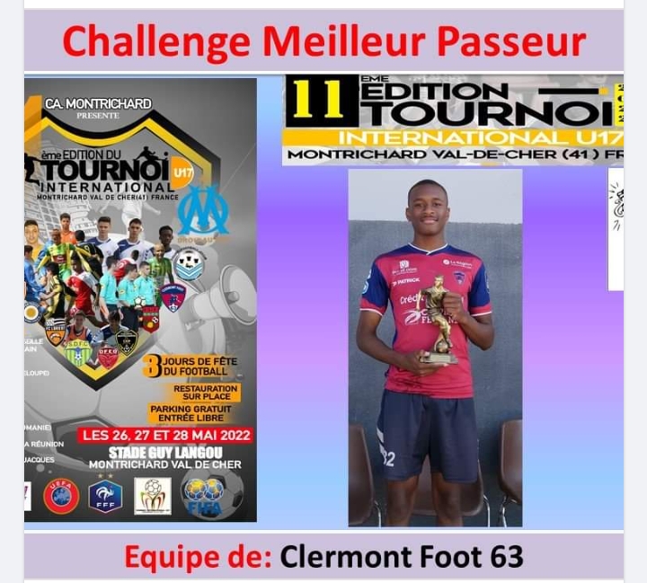 U17 : Vainqueurs du tournoi international de Montrichard