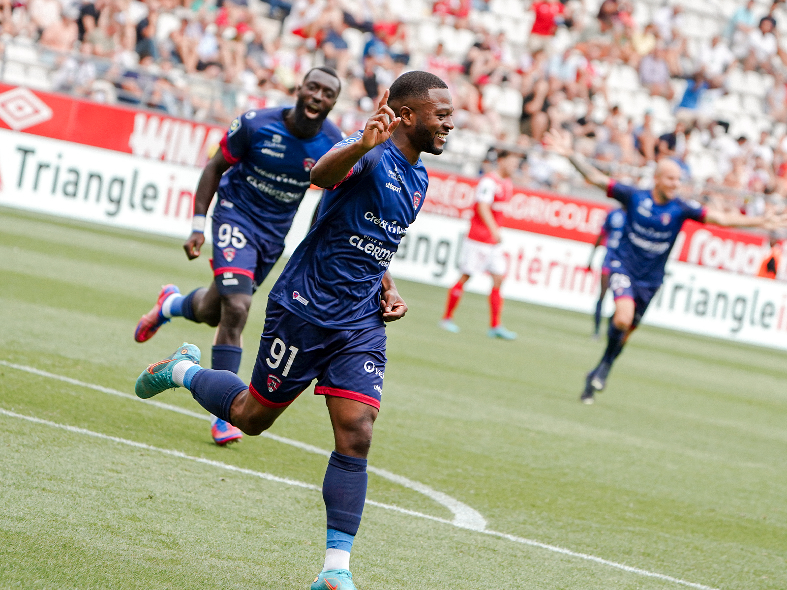 Reims – Clermont : L’album photos