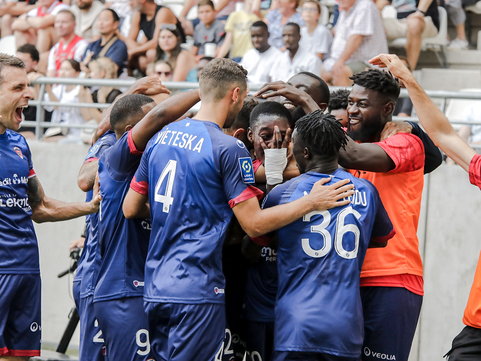 Reims – Clermont : L’album photos