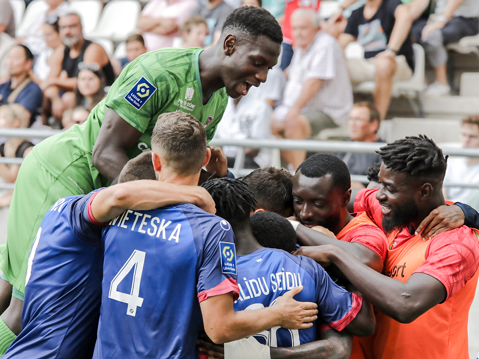 Reims – Clermont : L’album photos