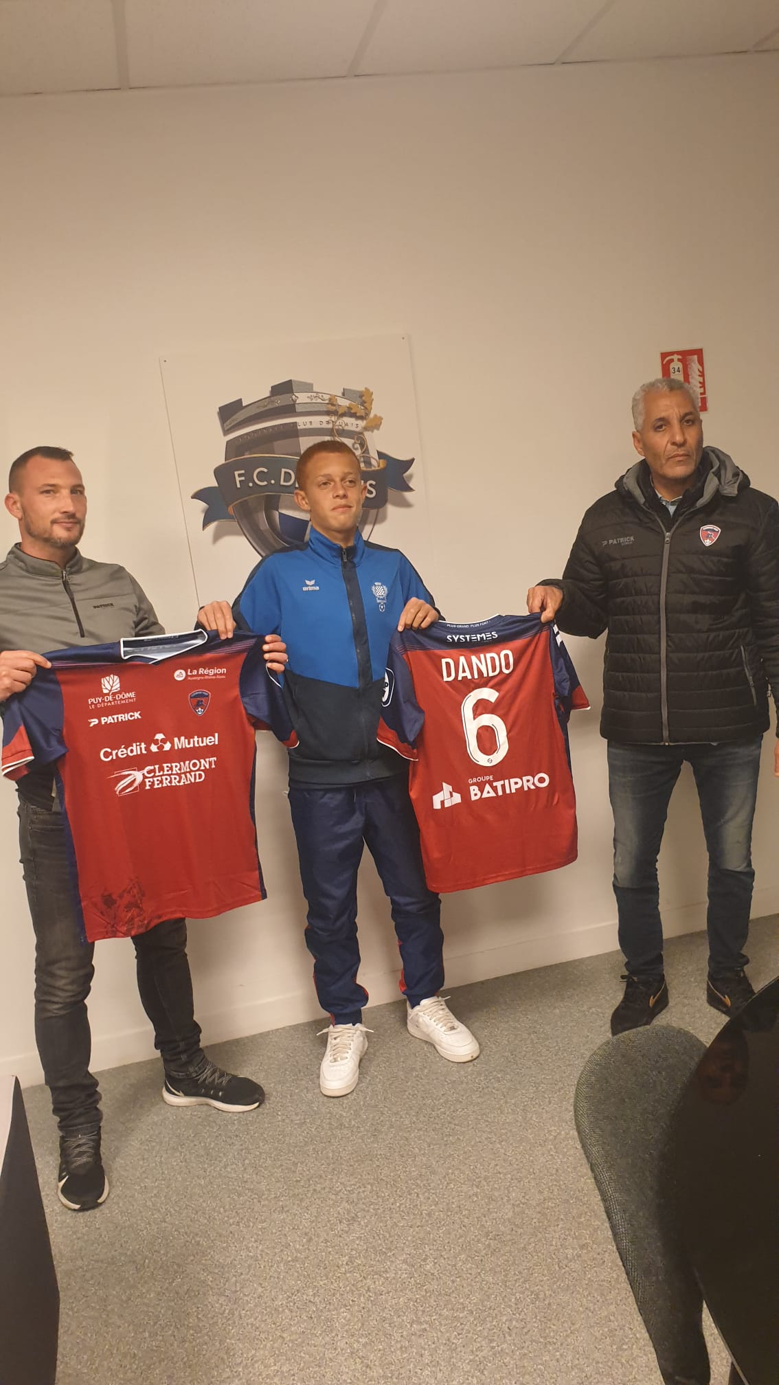 Présentation des recrues du Centre de Formation