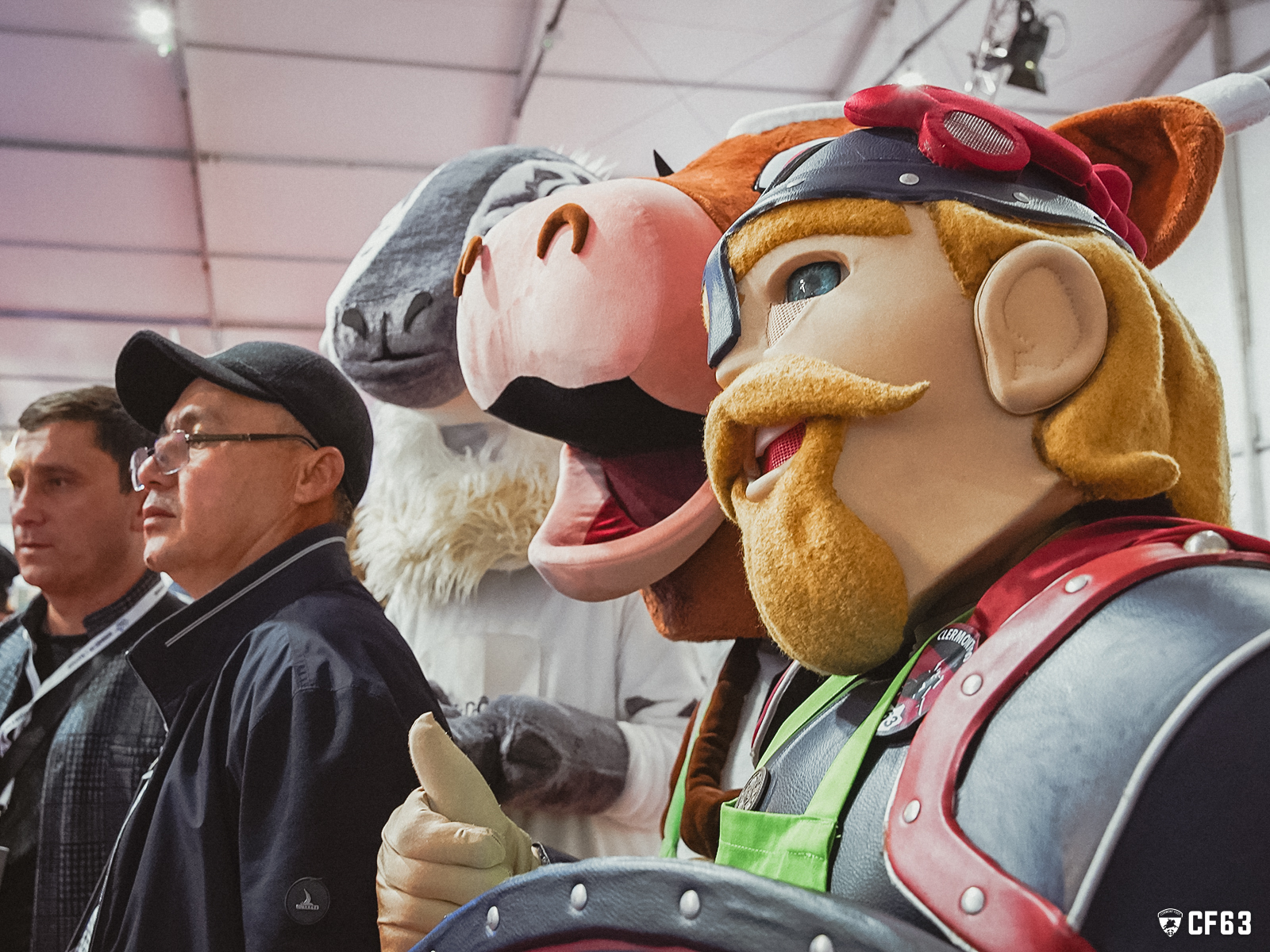 Torix, Allevinah et Caufriez en visite au Sommet de l&rsquo;Élevage