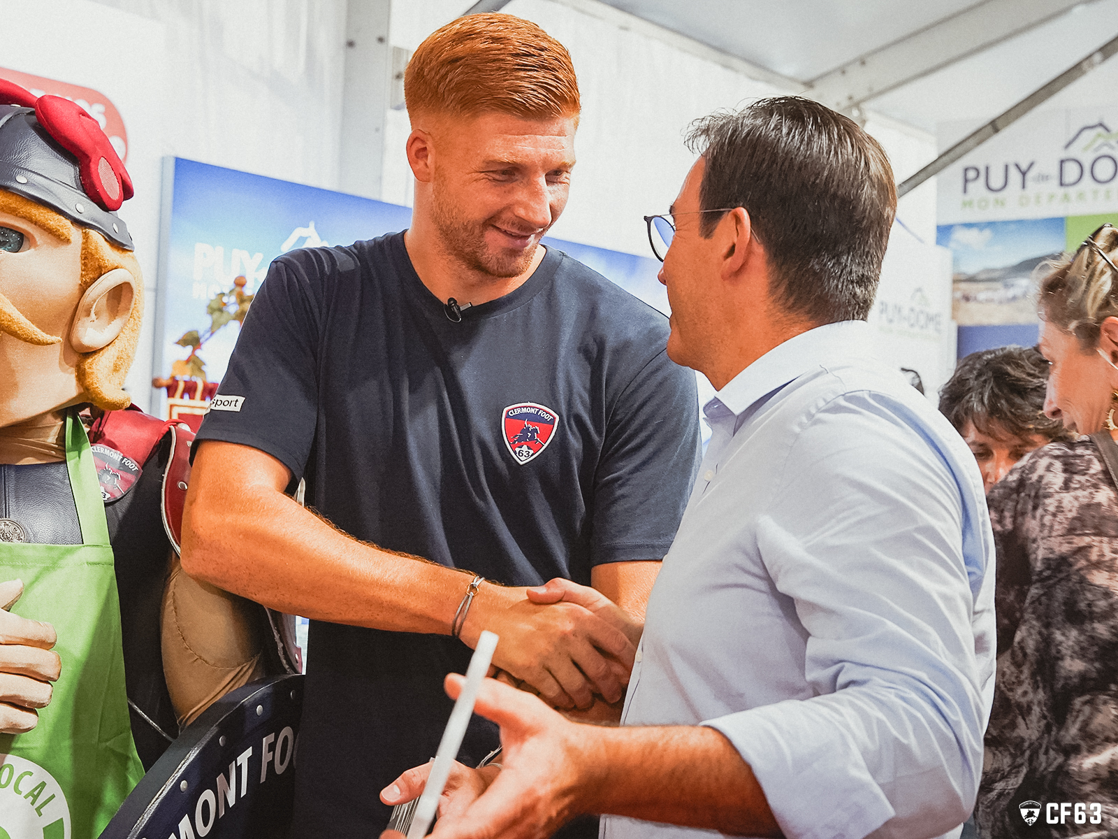 Torix, Allevinah et Caufriez en visite au Sommet de l&rsquo;Élevage