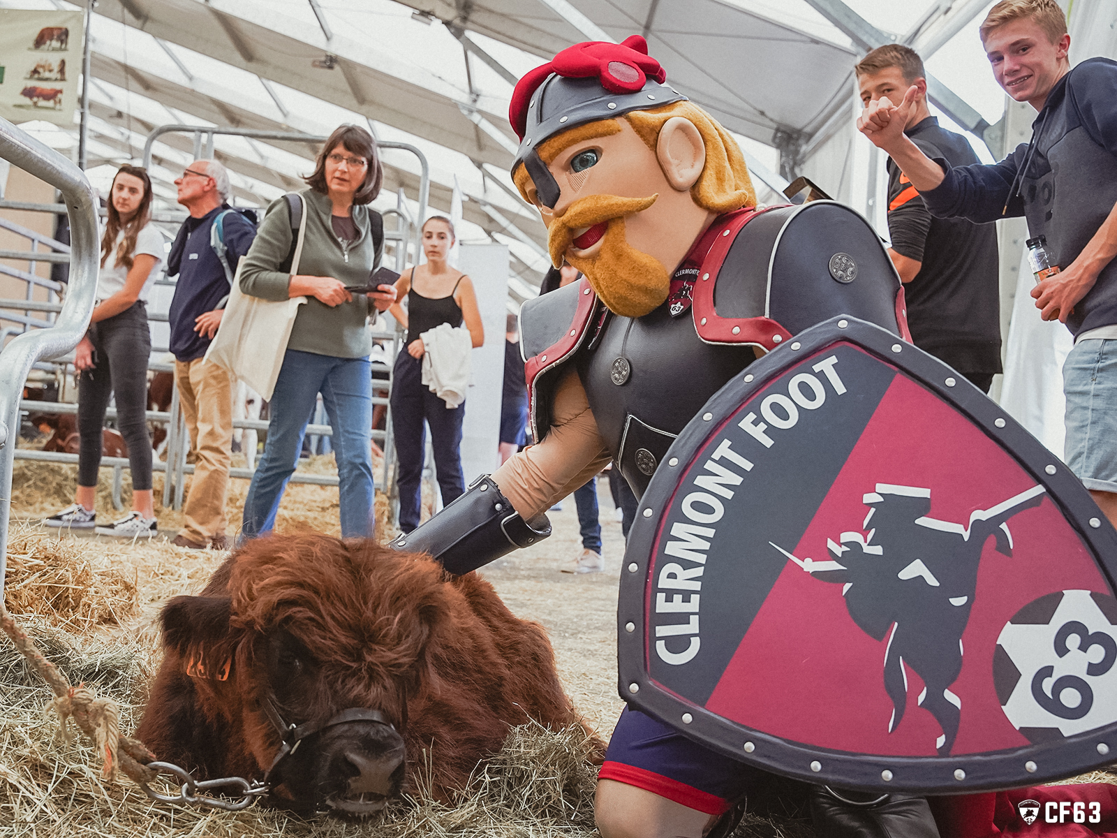 Torix, Allevinah et Caufriez en visite au Sommet de l&rsquo;Élevage