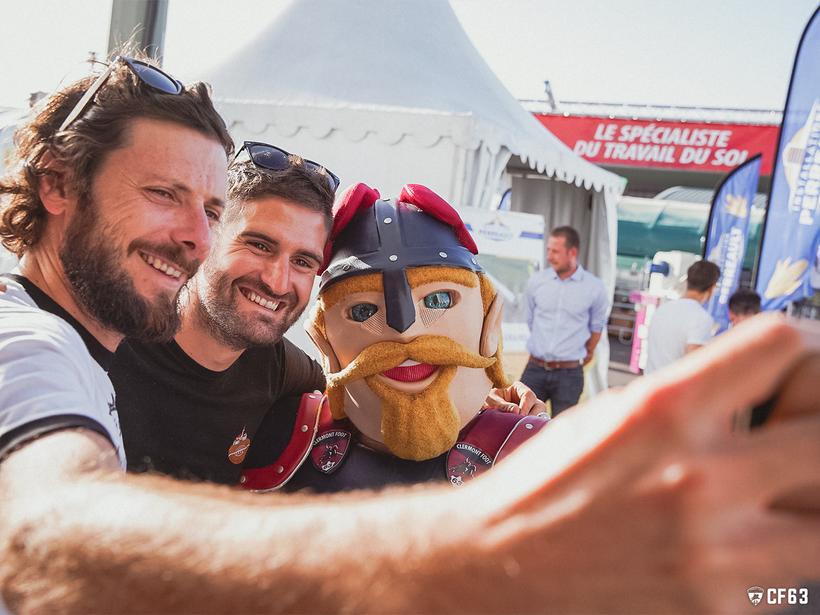 Torix, Allevinah et Caufriez en visite au Sommet de l&rsquo;Élevage