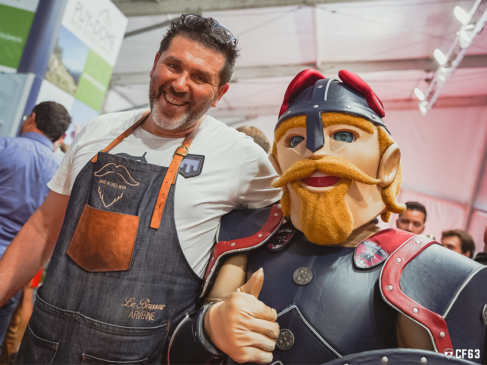 Torix, Allevinah et Caufriez en visite au Sommet de l&rsquo;Élevage