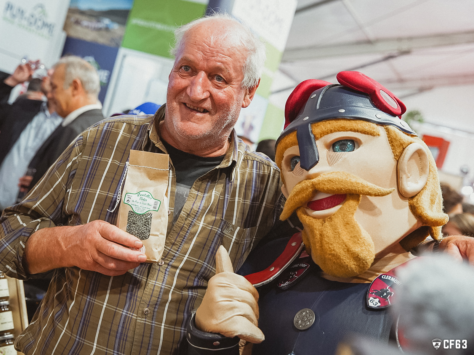 Torix, Allevinah et Caufriez en visite au Sommet de l&rsquo;Élevage